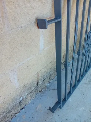 Lote 5 rejas de hierro para ventana