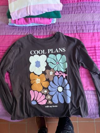 Camisetas manga larga Zara lote