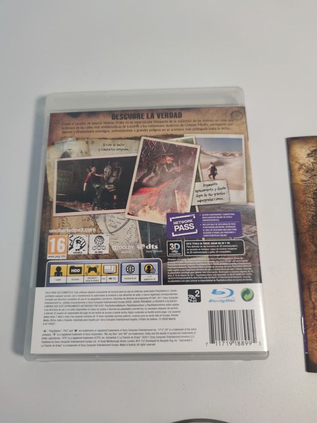 Uncharted 3 La Traición de Drake PS3