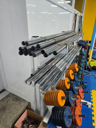 Body Pump: Barras, Discos y Soporte