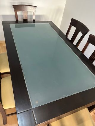 Mueble de salón modular oscuro