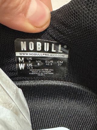Nobull Outwork Edge CrossFit Zapatillas Negras