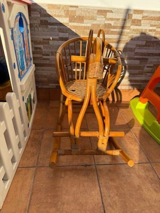 Caballito Mecedora Mimbre
