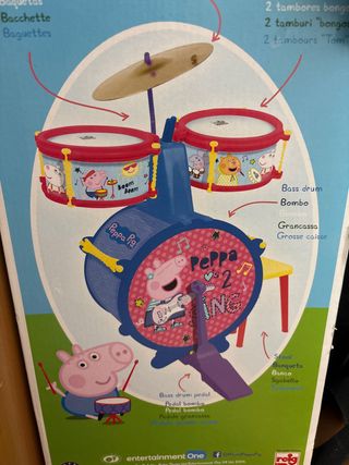 Batería Infantil Peppa Pig