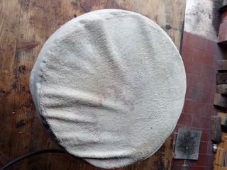 Lucidatrice elettrica rossa