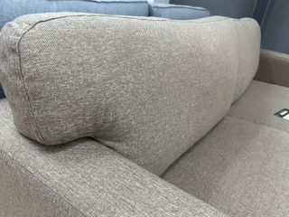 Sofá 3 plazas marrón 210 cm – Cómodo y elegante