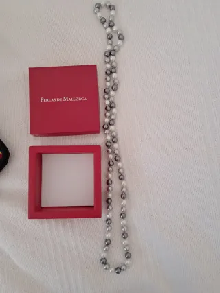 Collar largo perlas Majorica 90 cm