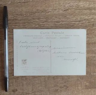 Postal antigua León Tolstói