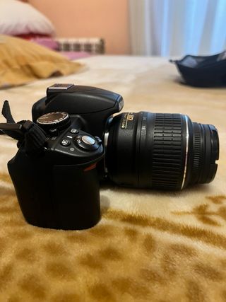 Cámara Nikon D3100 Negra