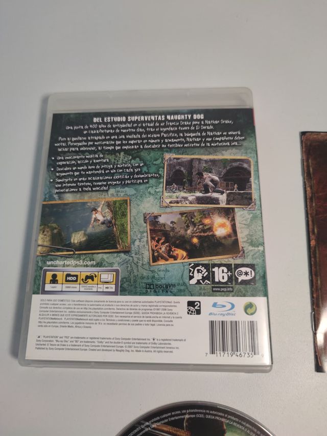 Uncharted El Tesoro de Drake PS3