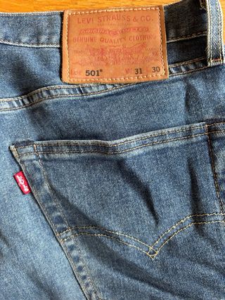 Levi's 501 Vaqueros Rectos Azules