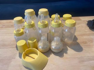 Lote Sacaleches Medela Swing + 10 Botes