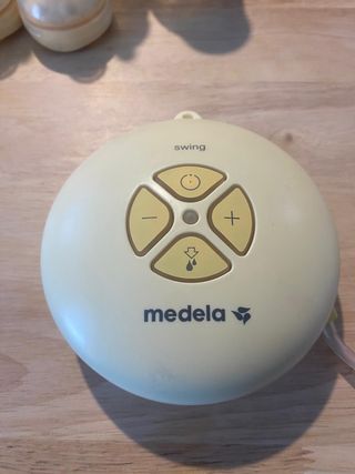 Lote Sacaleches Medela Swing + 10 Botes