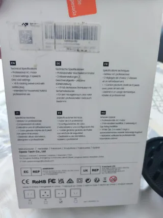 Secador de pelo iónico  Silk Motor