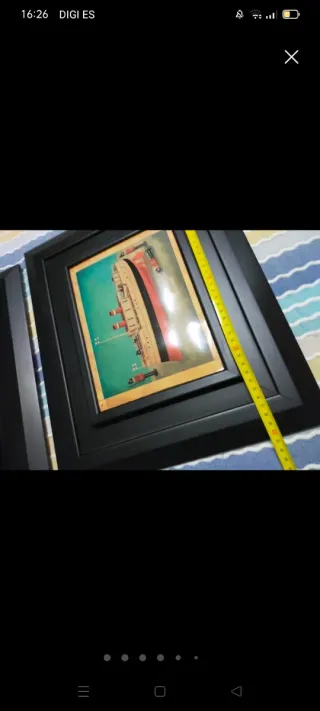 Cuadros vintage coche y barco