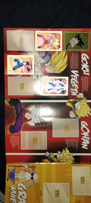 Dragon Ball Z Warriors Sitker Álbum casi completo