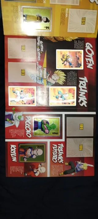 Dragon Ball Z Warriors Sitker Álbum casi completo