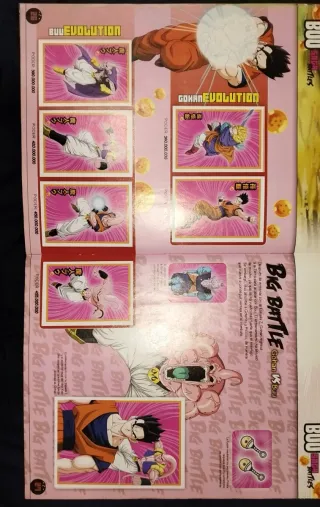 Dragon Ball Z Warriors Sitker Álbum casi completo