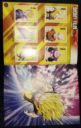 Dragon Ball Z Warriors Sitker Álbum casi completo
