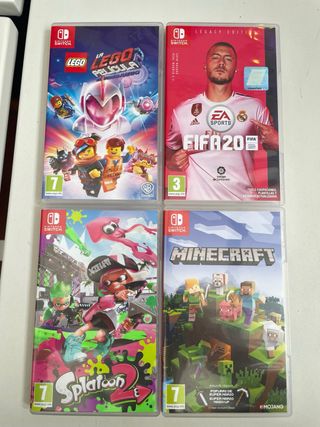Pack 4 Juegos Nintendo Switch