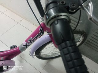 Bicicleta infantil morada X-Trail