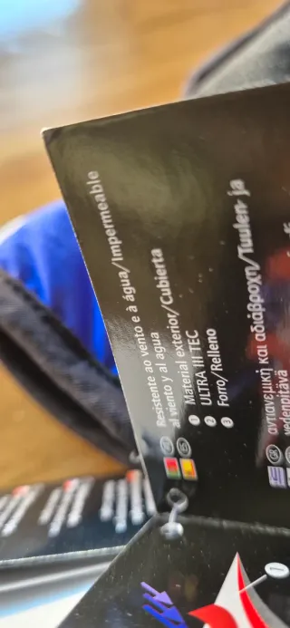 Guantes de Nieve Azules y Negros 7-7.5