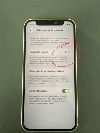 iPhone 12 mini 256GB Batería 100%