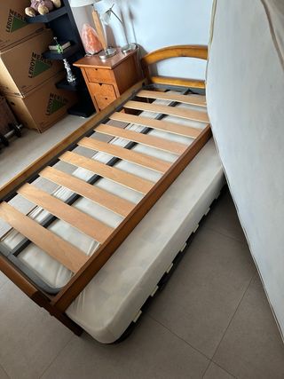 Cama nido de madera