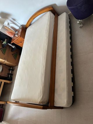 Cama nido de madera