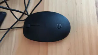 Ratón y Teclado HP Negros