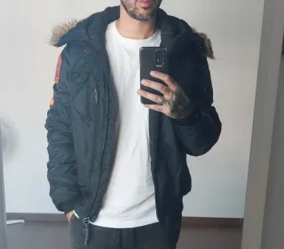 Chaqueta Invierno ALCOTT Negra