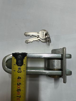 Candado de puerta baraja con