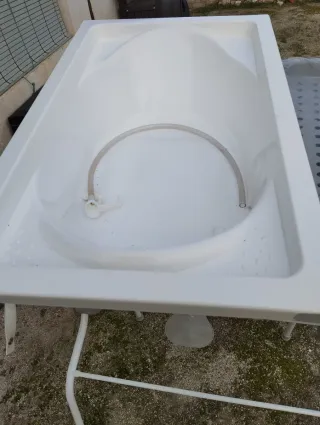 Cambiador y Bañera Bebé Plegable Plastimyr