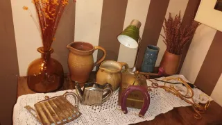 Lote de antigüedades decorativas