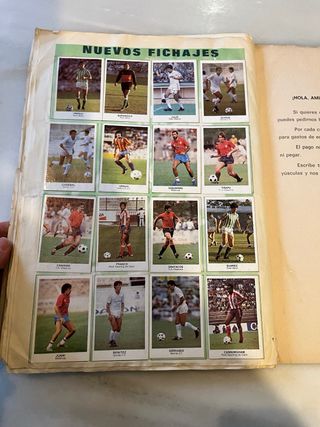 Álbum Fútbol 83/84 1ª División