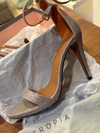 Sandalias Intropia Lujo Brillantes