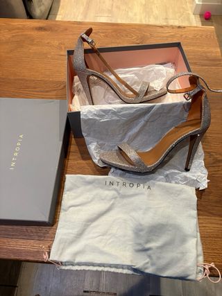 Sandalias Intropia Lujo Brillantes