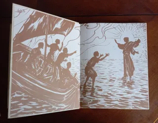 BIBLIA JUVENIL 2 TOMOS 1982 ANTIGUO Y NUEVO TESTAM
