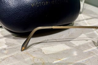 Gafas de sol Victoria Beckham doradas y verdes