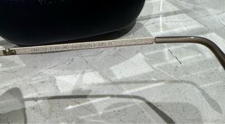 Gafas de sol Victoria Beckham doradas y verdes