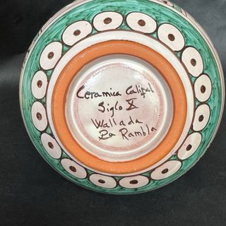 Jarrón Cerámica Inspiración Califal 30cm