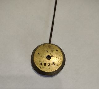 Bilanciere Pendolo Orologio Epoca '800 Gr. 43