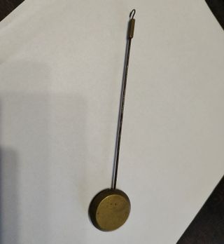 Bilanciere Pendolo Orologio Epoca '800 Gr. 43
