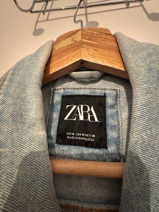 Chaqueta Vaquera Zara Azul
