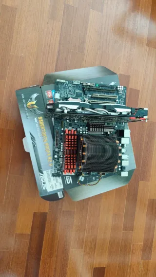 Placa Base+Micro+Disipador+16ram+gtx 1070