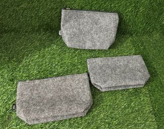 Neceser gris de fieltro (41 unidades)