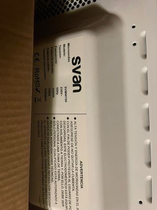 Microondas Svan Blanco