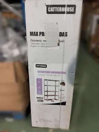 Scaffalatura Metallica CatterHouse MAX 120x40x180