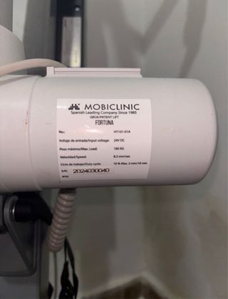 Grúa eléctrica para personas con movilidad reducid