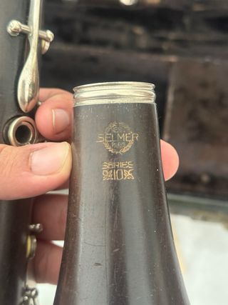 Clarinete Henri Selmer Paris Serie 10 Vintage
